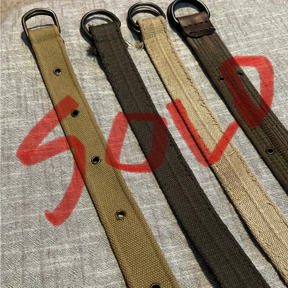 4 belts, size 30, great shape, minimal use - Picture 1 of 6